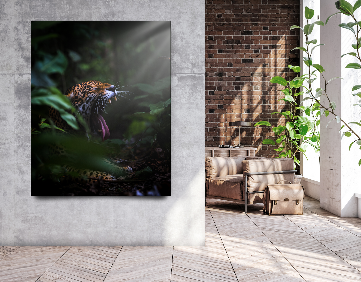YAWNING JAGUAR